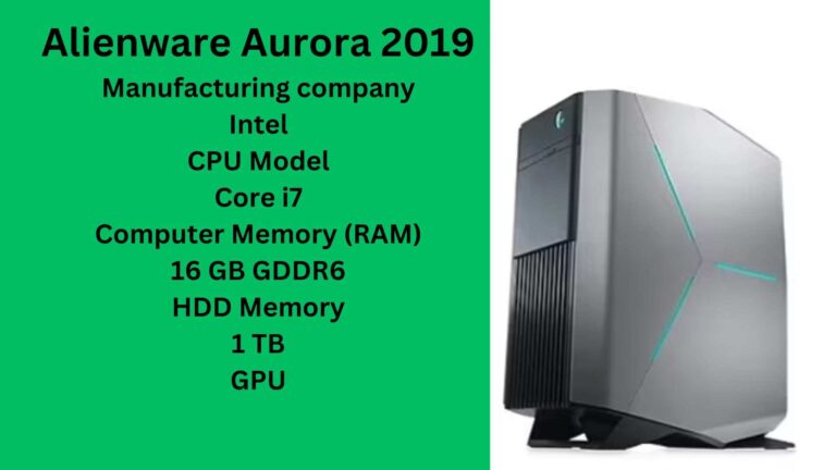 Alienware Aurora 2019 Gaming PC With Specs, Price & Features