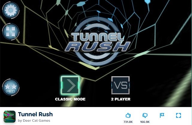 Tunnel Rush Game