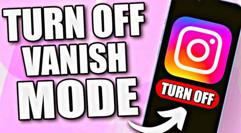 A step-by-step guide showing how to disable vanish mode on Instagram for better messaging control.